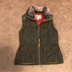 Eddie Bauer Yukon 550 Quilted Down Vest Womens Size S Premium